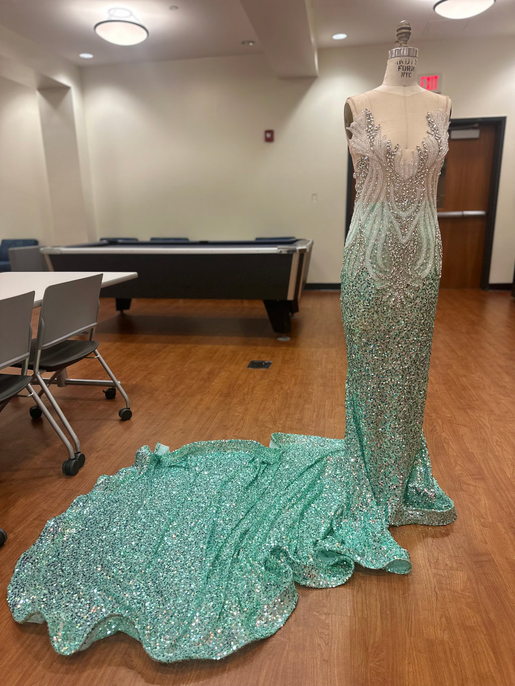 Mermaid Prom gown
