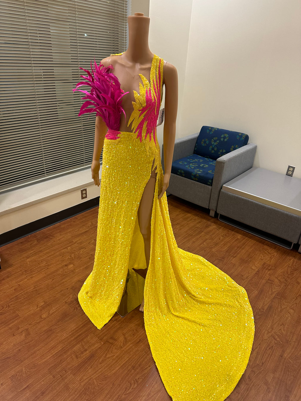 Lemonade prom gown